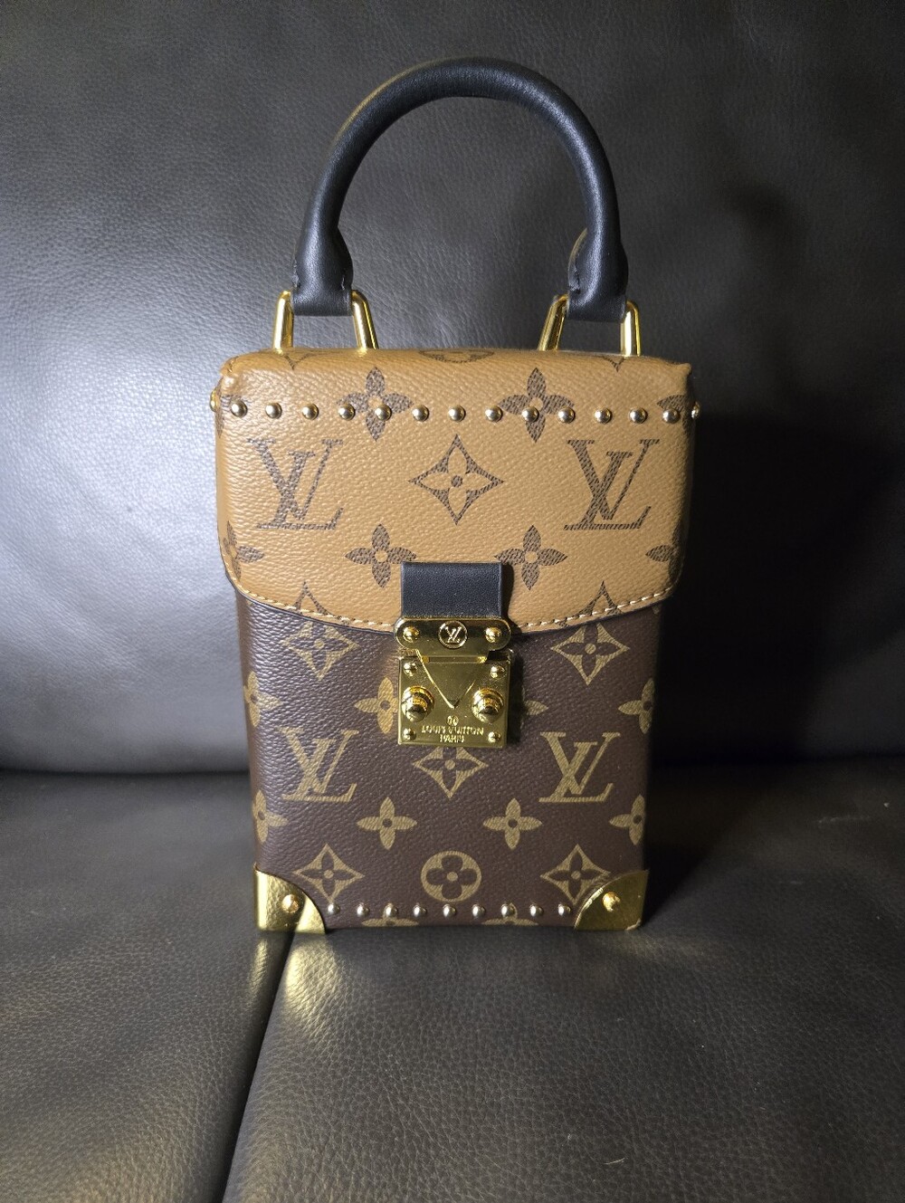 Two Tone Camera Box/ Trunk Bag  (RARE)